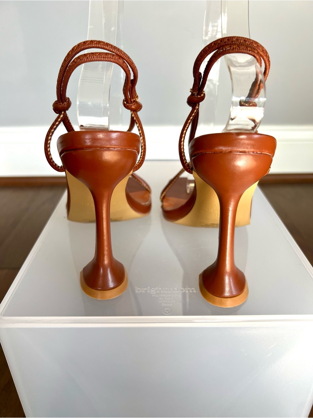 H by Halston Picasso Strappy Stiletto Sandals - Picture 6 of 11